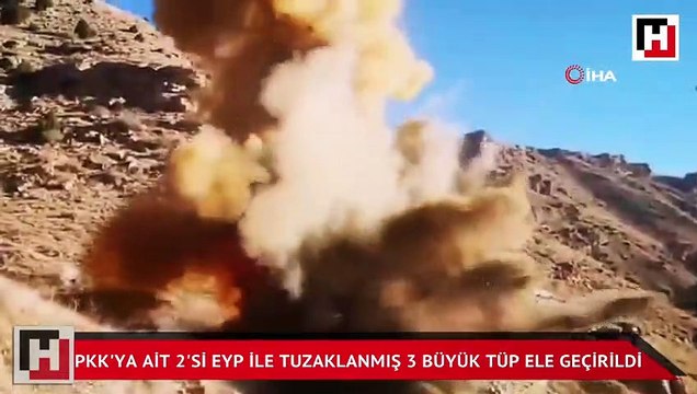 Van'da teröristlerin tuzakladığı EYP imha edildi