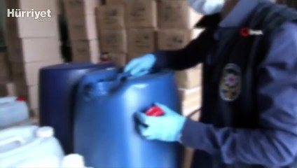 Eyüpsultan’da bir milyon liralık sahte parfüm ele geçirildi