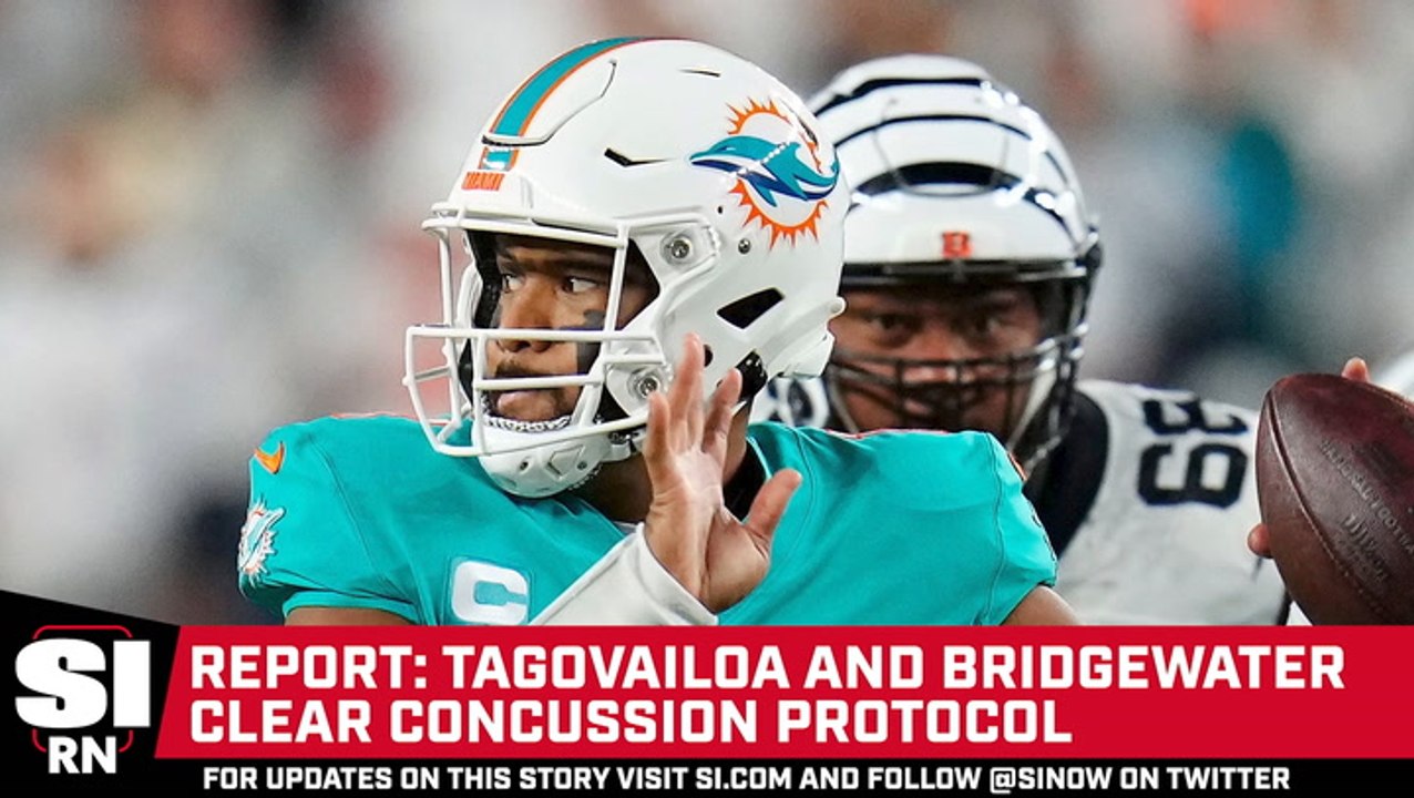 Report: Tagovailoa, Bridgewater Clear Concussion Protocol