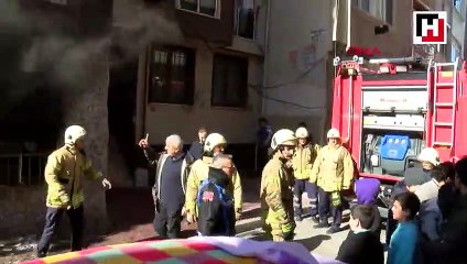 Fatih'te korkutan yangın