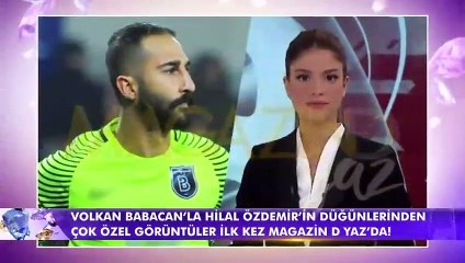 Ünlü kaleci, spiker aşkıyla evlendi