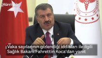 Son dakika haberleri… Vaka sayılarının gizlendiği iddiaları ile ilgili Sağlık Bakanı Fahrettin Koca’dan yanıt