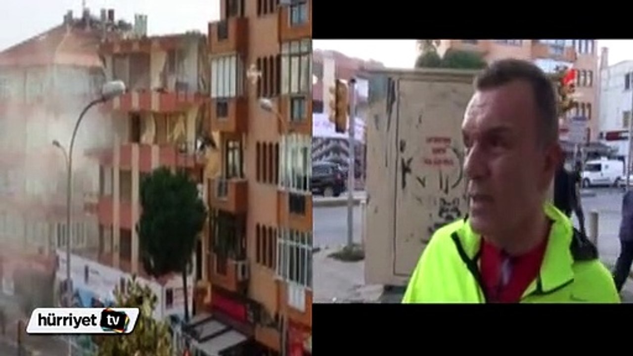 Tedbir alınmadan gerçekleşen yıkımda faciadan dönüldü