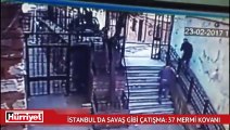 İstanbul'da savaş gibi çatışma: 37 mermi kovanı