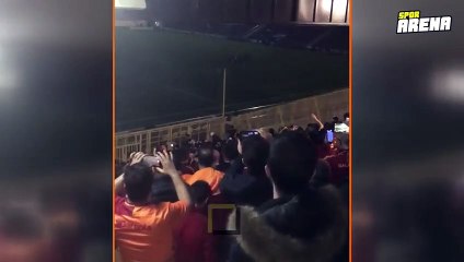 Fatih Terim tribünlerle biraraya geldi! İşte o görüntüler...