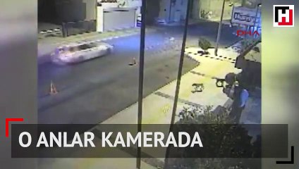 Çarptığı yavru köpeğin üstünden geçerek kaçtı