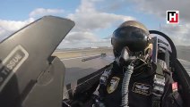 Turkish racer beats F-16 fighter jet on motorbike