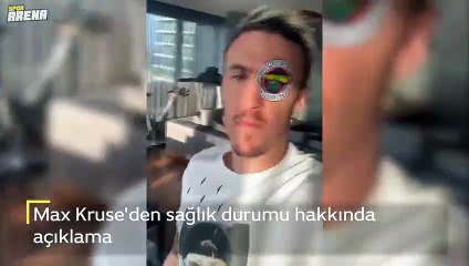 Max Kruse'den sağlık durumu hakkında açıklama