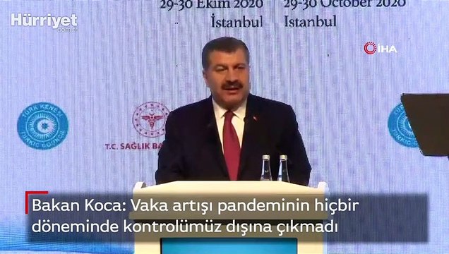 Son dakika... Bakan Koca: Vaka artışı pandeminin hiçbir döneminde kontrolümüz dışına çıkmadı