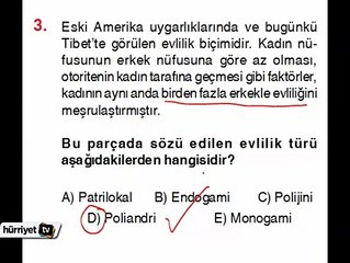 FELSEFE SORULARININ ÇÖZÜMÜ