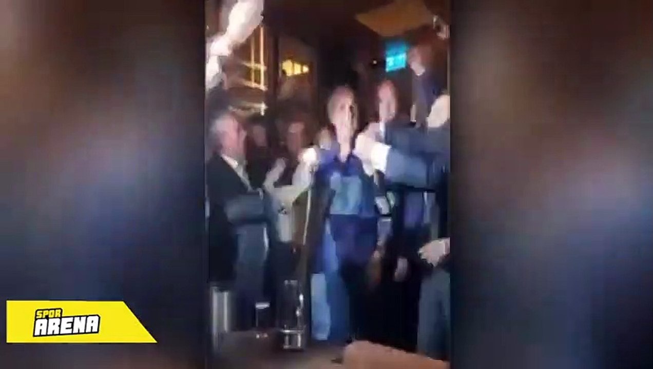 Obradovic’i şampanya ile yıkadılar