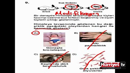 FEN VE TEKNOLOJİ SORULARININ ÇÖZÜMLERİ