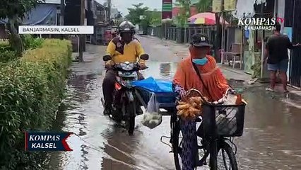 Jalan Malkon Temon Seperti Kubangan, Dinas PUPR Banjarmasin Sebut Akan Diperbaiki