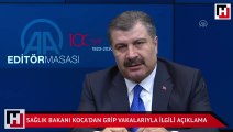 Sağlık Bakanı Koca'dan grip vakalarıyla ilgili açıklama