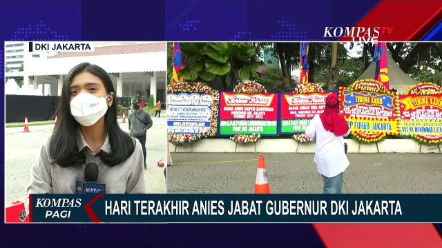 Mengintip Persiapan Acara Pamitan Gubernur DKI Jakarta Anies Baswedan di Kantor Balai Kota Jakarta