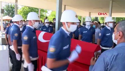 Şehit Polis Kara son yolculuğuna uğurlandı