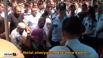 Şehit başkomiser Mehmet Parlak'ın eşi feryat etti
