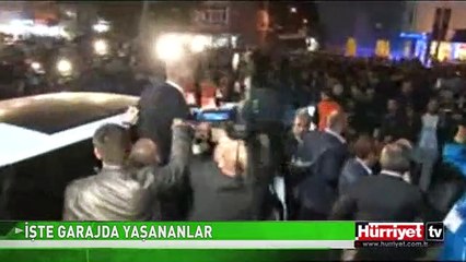 İŞTE STAD GARAJINDA YAŞANANLAR