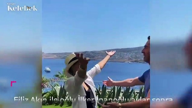 Filiz Akın ile oğlu İlker İnanoğlu aylar sonra kavuştu...
