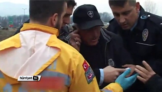 Kazada oğlunu kaybeden babanın yürek yakan feryadı