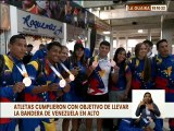 Atletas venezolanos arriban al  país con 131 medallas obtenidas en los Juegos Suramericanos Asunción