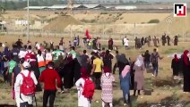 İsrail askerleri Türk bayrağı taşıyan Filistinli genci vurdu