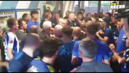 Fenerbahçe - Hertha Berlin maçı sonrası tünel karıştı!