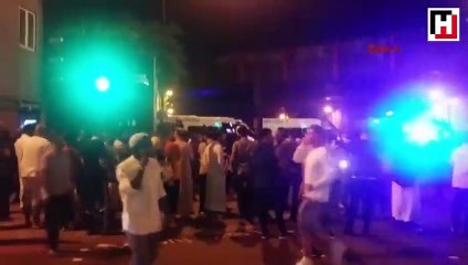 İngiltere'de teravih namazı çıkışı facia!