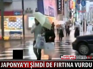 JAPONYA'YI SON 50 YILIN EN ŞİDDETLİ FIRTINASI VURDU