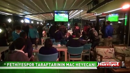 FETHİYESPOR TARAFTARLARI MAÇI BÖYLE İZLEDİ
