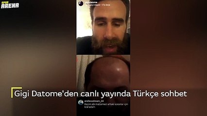 Gigi Datome'den canlı yayında güldüren Türkçe sohbet!