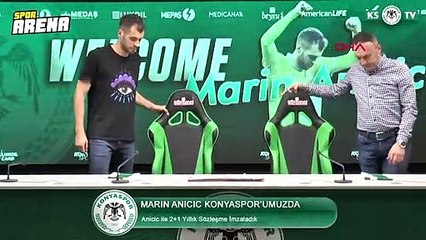 Konyaspor Marin Anicic ile sözleşme imzaladı