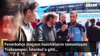 Trabzonspor İstanbul'a hareket etti