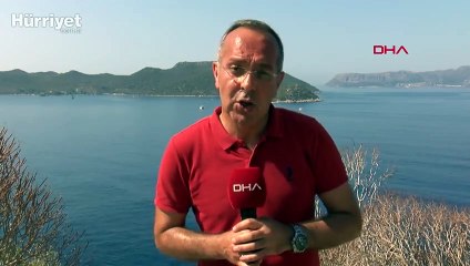 Türk fırkateyni yeniden Kaş'ta