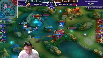 BKENT KECEWA PADAHAL LEMON SUDAH GENDONG SETELAH RRQ KALAH DARI BTR DI PIALA PRESIDEN 2022