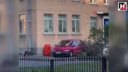 Kelepçelendiği radyatörü koparıp karakoldan kaçtı