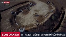 Tel-Abyad'daki terör mevzilerini görüntüledi