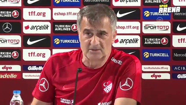 Şenol Güneş: Arzumuz Fransa’yı yenmek