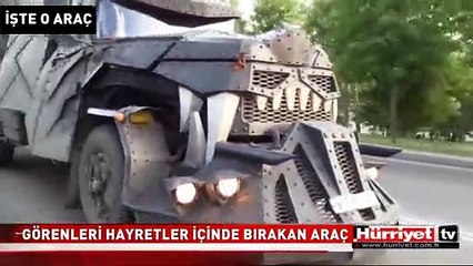 GÖRENLERİ HAYRETLER İÇİNDE BIRAKAN ARAÇ