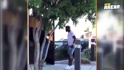 Las Vegas'tan böyle ayrıldı!