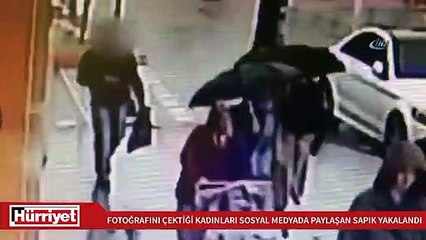 Sokakta görüntülerini çektiği kadınları sosyal medyada paylaştı