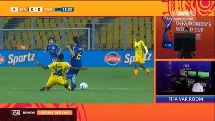 Japan vs Tanzania (4-0) U17 women's World Cup 2022 Highlights