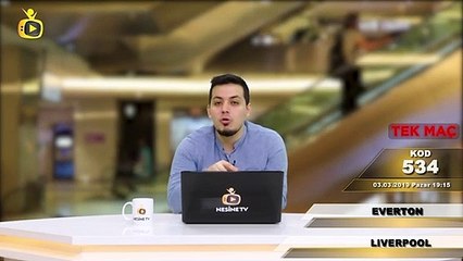 İddaa Tahminleri - 3 Mart 2019 (2 TEK MAÇ)