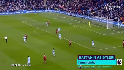 Premier Lig'de haftanın asistleri