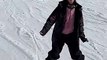 Skier Loses Control and Collides with Another Skier