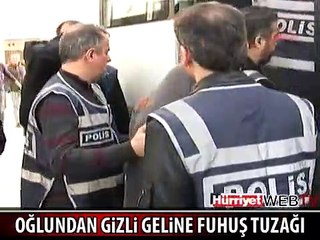 RUS GELİNE FUHUŞ TUZAĞI