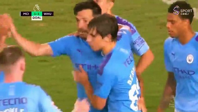 Manchester City 4-1 West Ham (Maç Özet)