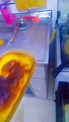 Person Makes an Exploding Pie