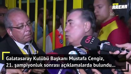 Başkan Mustafa Cengiz'den şampiyonluk açıklaması!