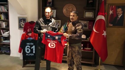 Trabzon Emniyet Müdürü Alper, Yusuf Yazıcı'yı maç oynamaya davet etti